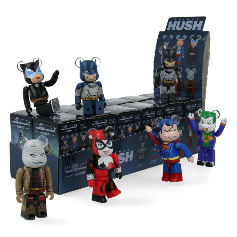 100% Bearbrick Chase Batman Hush 1 - Blind Box