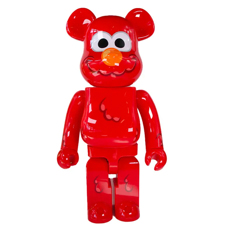 1000% Bearbrick Coin Parking Delivery x Sesame Street Elmo (CPD Ver.)