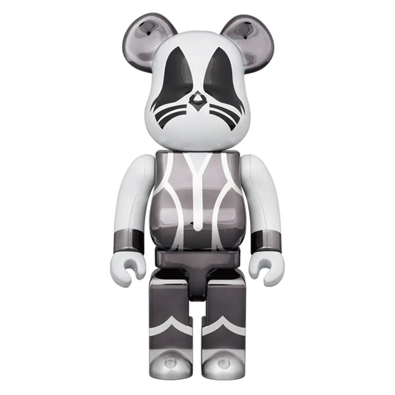 1000% Bearbrick Kiss Catman Chrome Ver.
