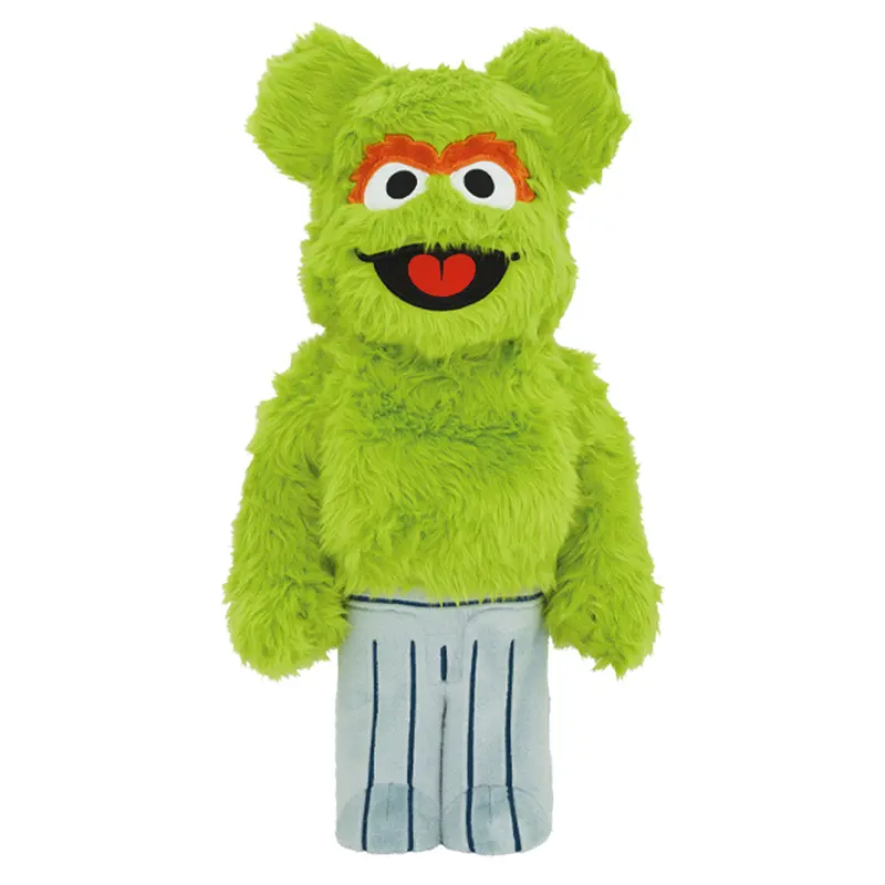 1000% Bearbrick Oscar the Grouch Costume Ver.