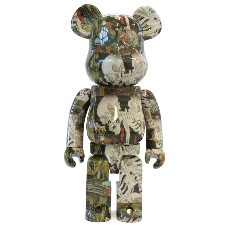 1000% Bearbrick Utagawa Kuniyoshi - The Haunted Old Palace at Soma