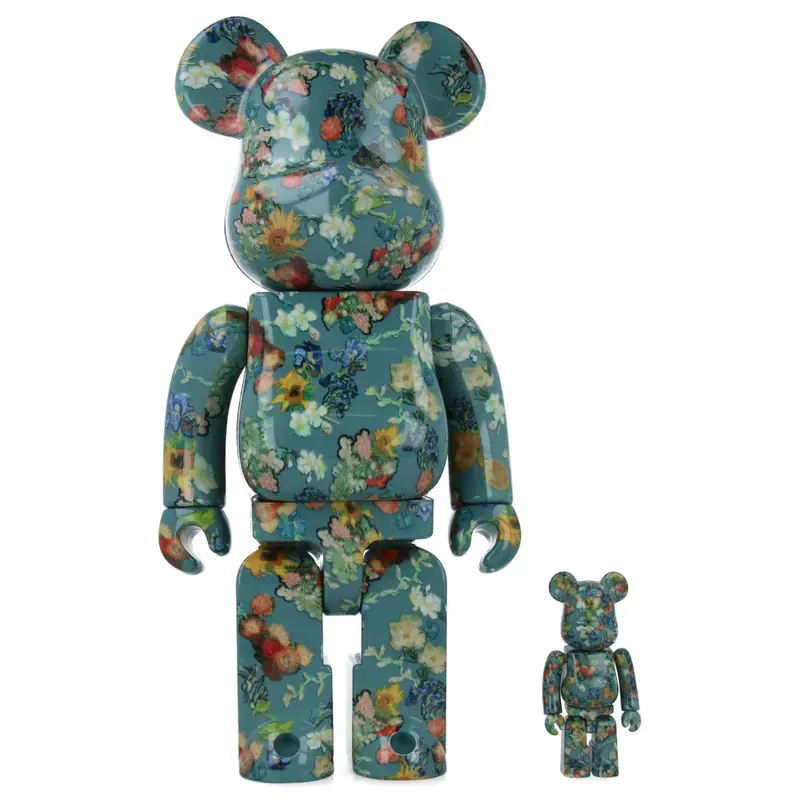 400% + 100% Bearbrick 50th anniv. of the Van Gogh Museum