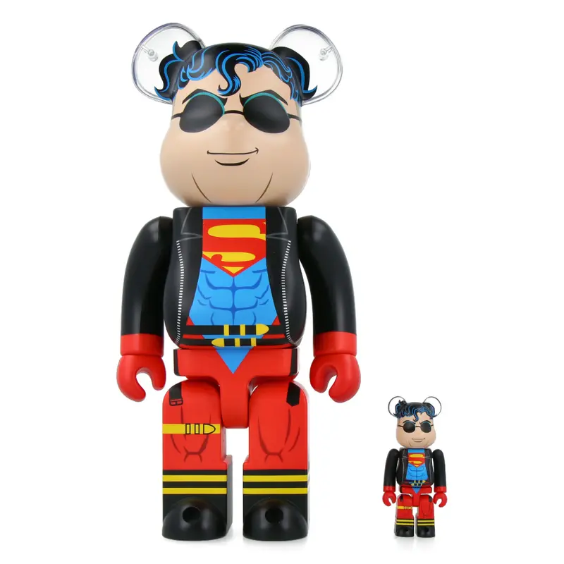 400% + 100% Bearbrick Superboy
