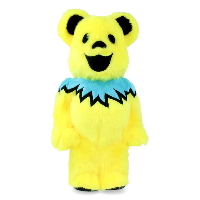 400% Bearbrick Grateful Dead Dancing Bears Costume Ver. Yellow