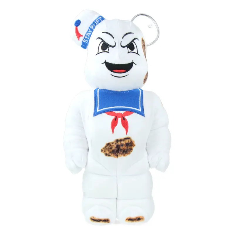 400% Bearbrick Stay Puft Marshmallow Man Angry Costume