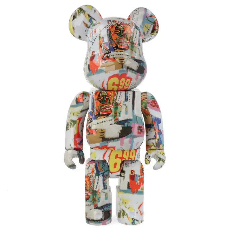 400% Bearbrick Warhol X Basquiat 4