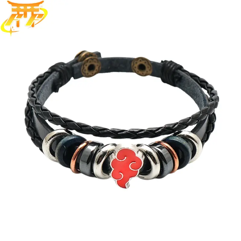 Akatsuki Bracelet "Red Cloud Symbol" - Naruto Shippuden