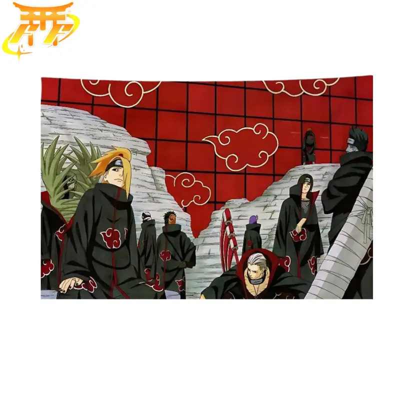 Akatsuki "Members of the Organization" Flag – Naruto