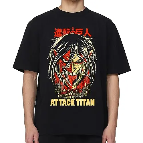 AOT Eren Poster Titan Mode T-shirt