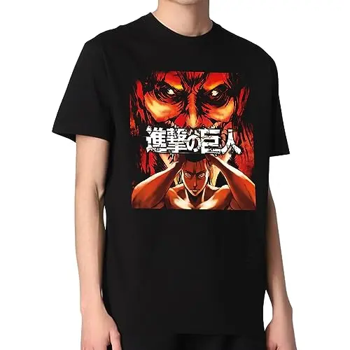 AOT  Eren Yeager Titan  Mode T-shirt Style II