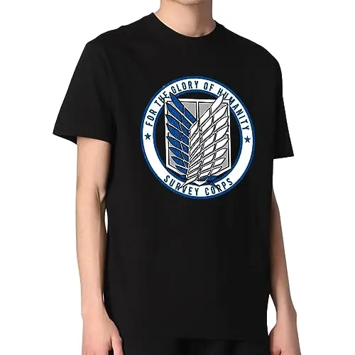 AOT Survey Corps Emblem Tshirt Style II