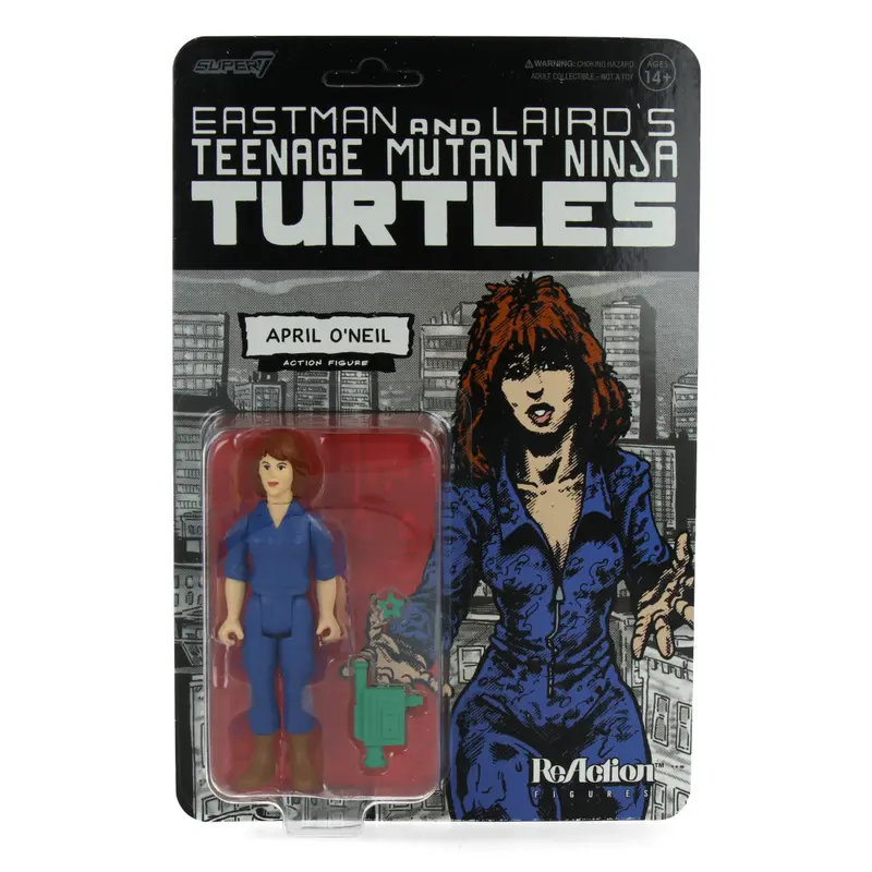 April O'Neil (Comic Color) - Tortues Ninja - ReAction Figures wave 11
