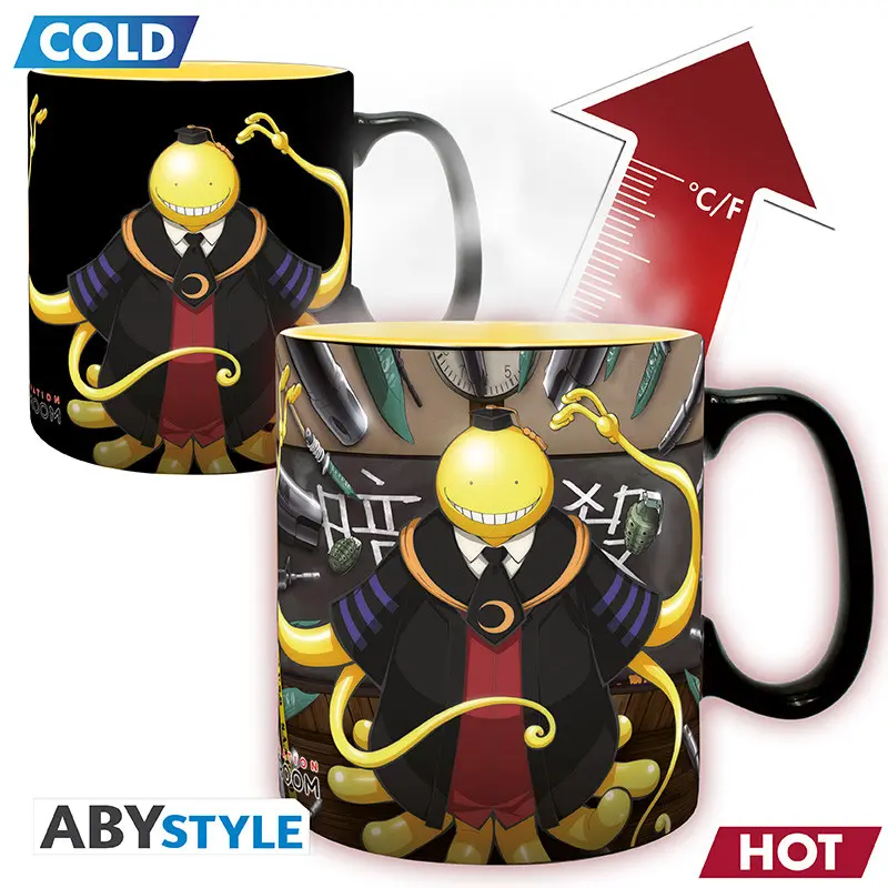 Assassination Classroom Mug Heat Change - 460 ml - Koro Sensei