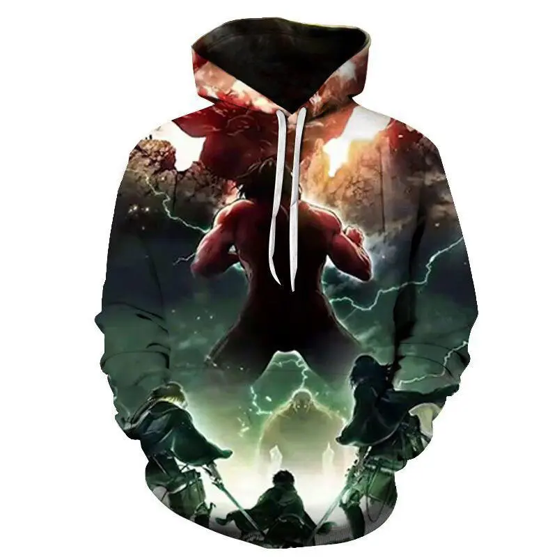 Attack On Titan 3D Hoodie