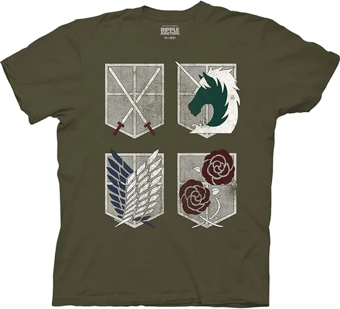 Attack on Titan All Regiment Epic Official Shirt