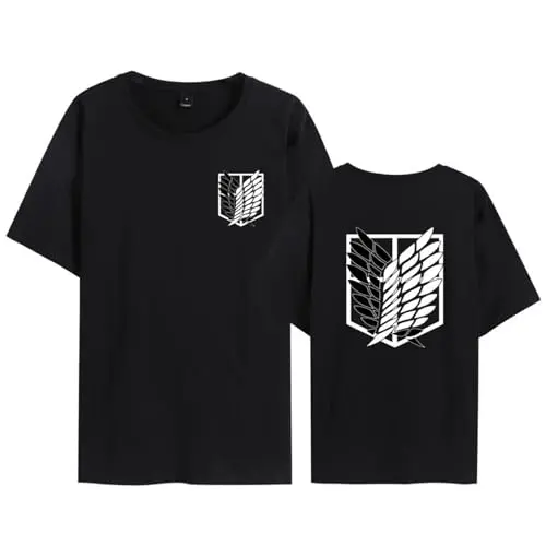 Attack on Titan Black Emblem T-Shirt