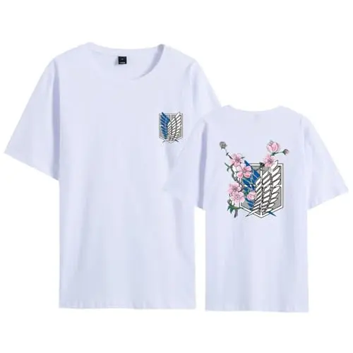 Attack on Titan Exploration Battalion White T-Shirt