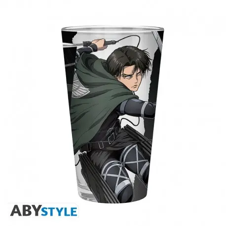 Attack on Titan Verre XXL - 400 ml - Levi S4