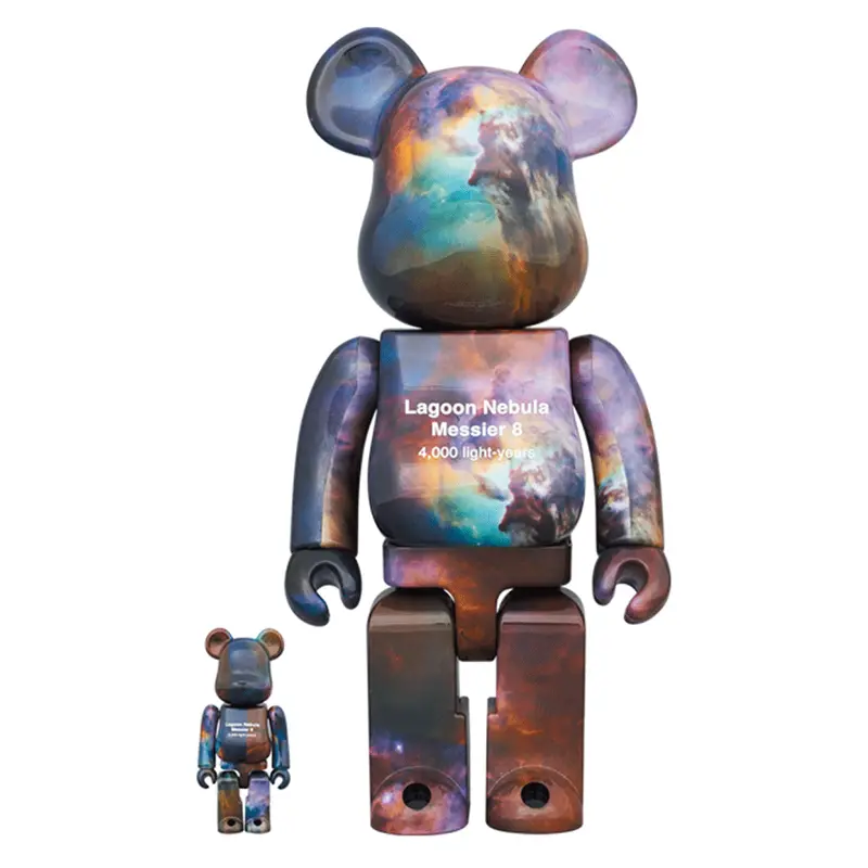 BEARBRICK HUBBLE SPACE TELESCOPE Lagoon Nebula (Messier 8) 100% 400%