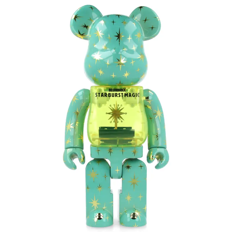 BEARBRICK STAR BURST MAGIC 400% Light Up Version