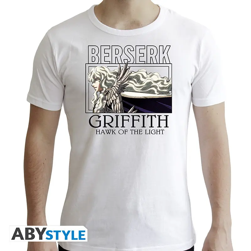 Berserk Tshirt blanc new fit - Griffith