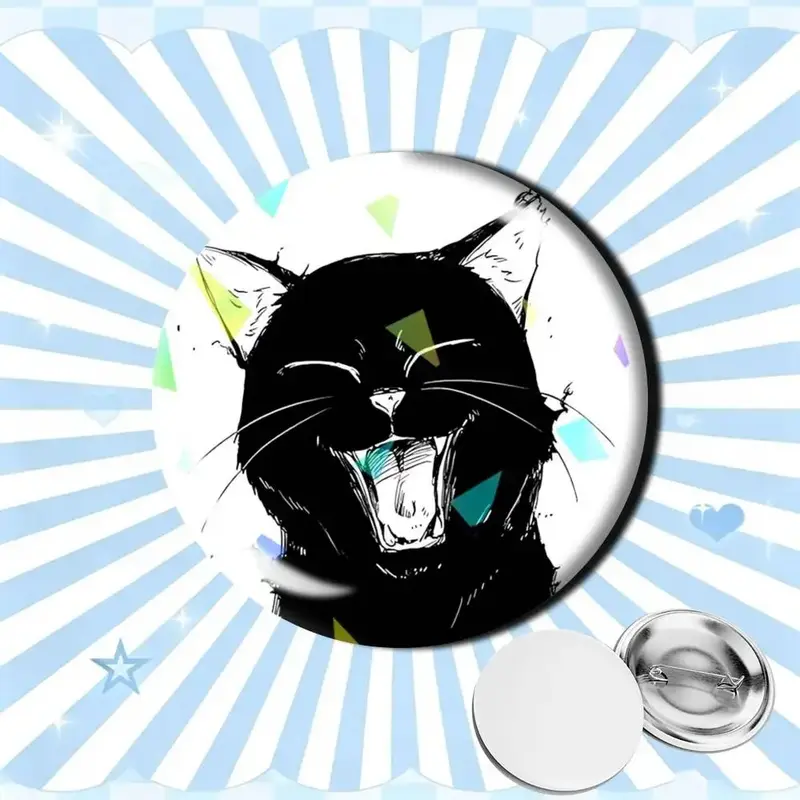 Black Torch Manga Rago Yawning Pin Badge