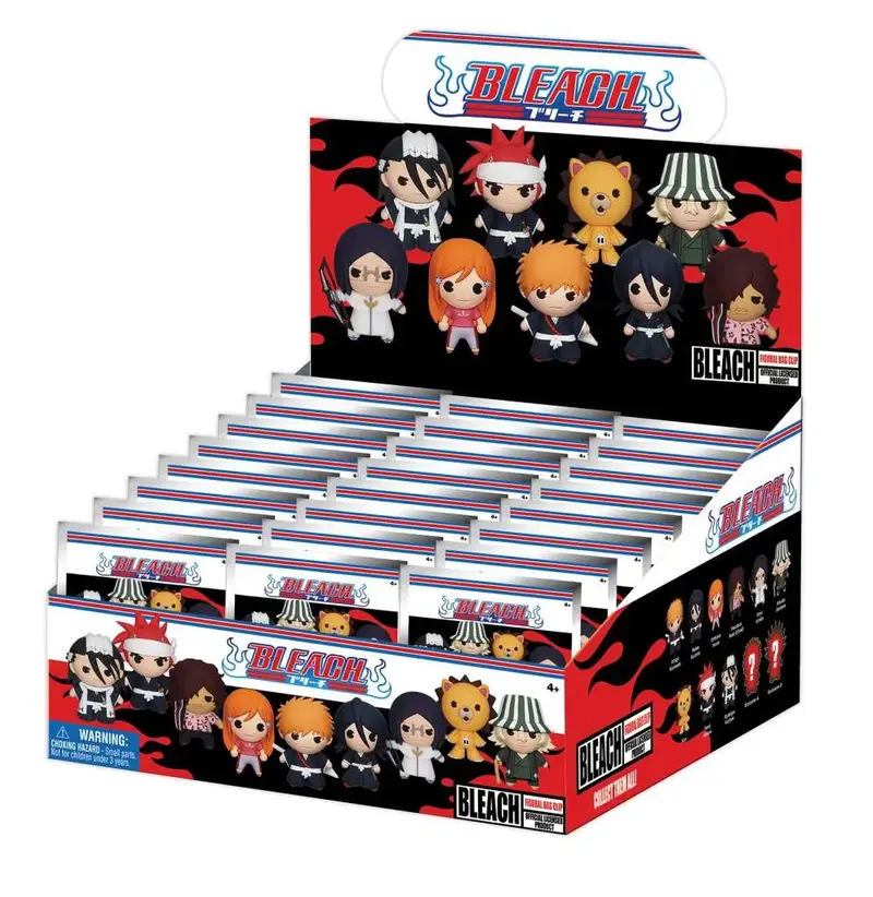 Bleach 3D Bag Clip Blind Box Display