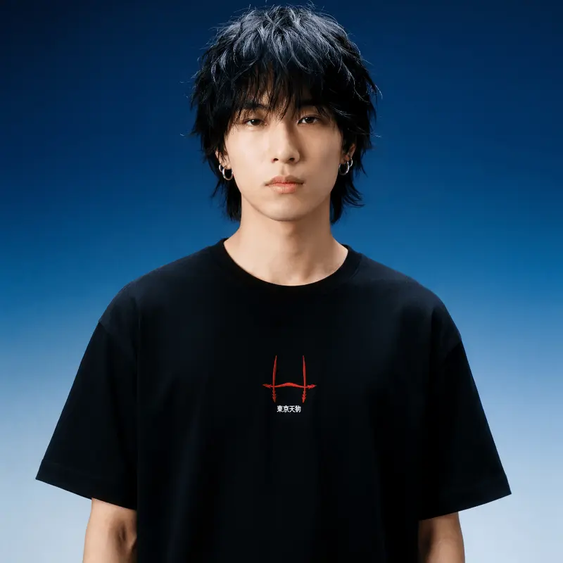 BLOOD - EMBROIDERED TEE