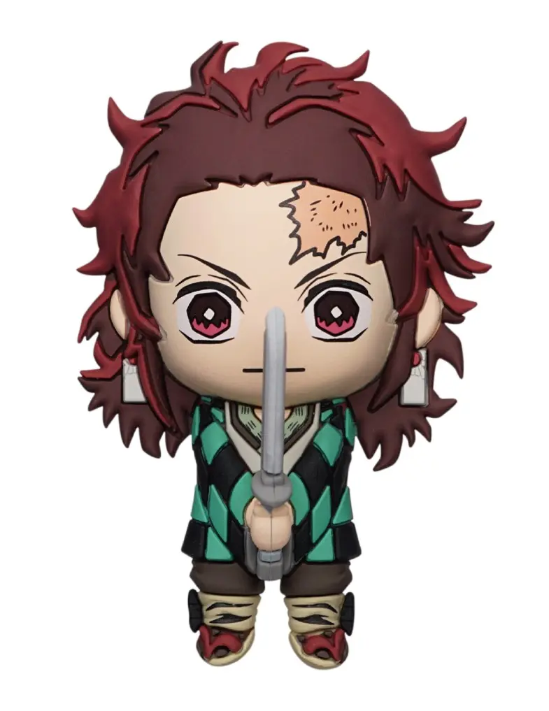 Bloody Tanjiro - Aimant à collectionner en mousse 3D