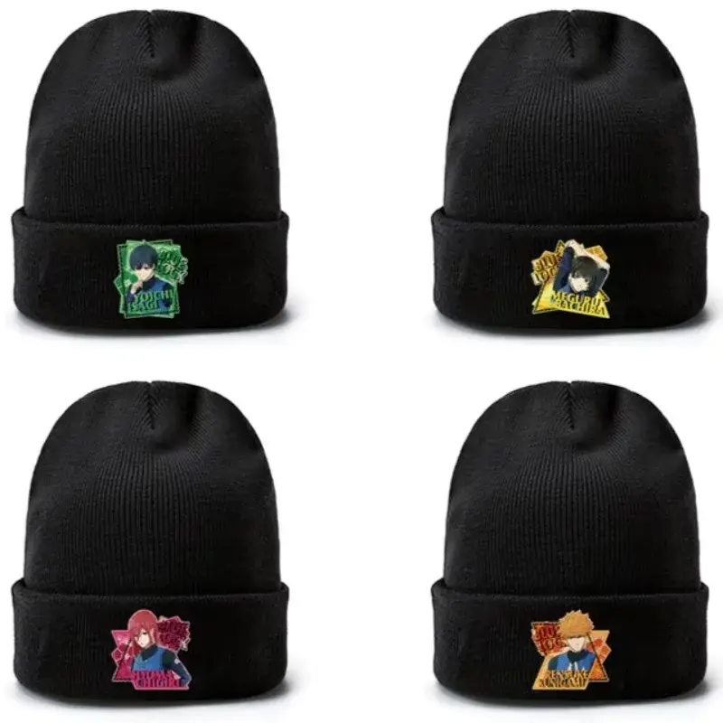 Bonnet tricoté anime Blue Lock