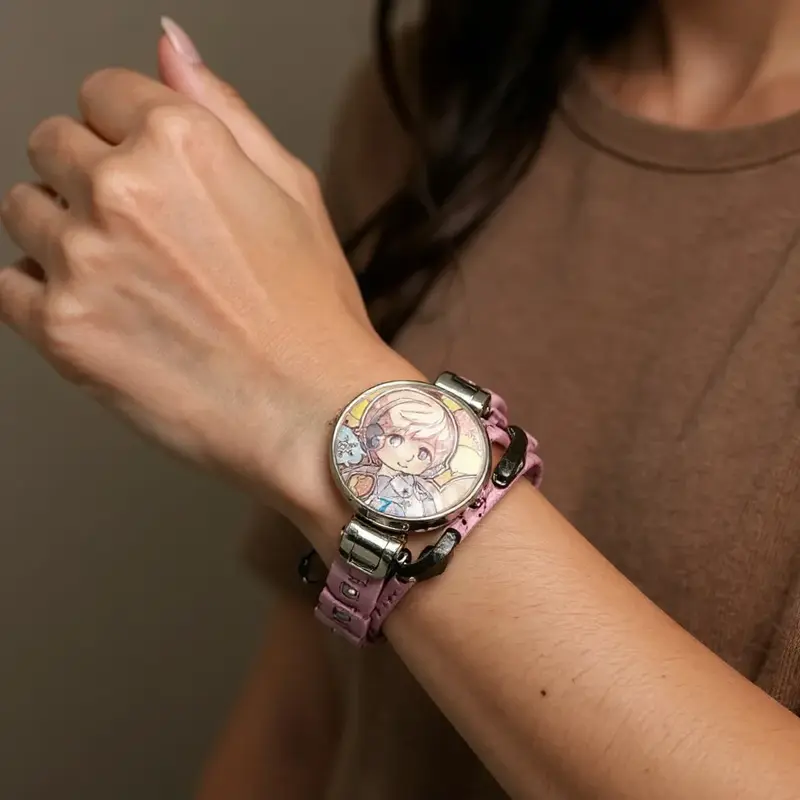 Bracelet cuir anime Hetalia à cabochon