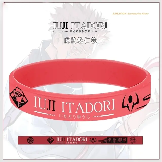 Bracelet Jujutsu Kaisen Itadori Yuji