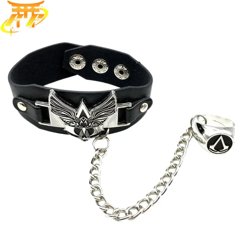 Bracelet + Ring "Assassins Symbol" - Assassin’s Creed