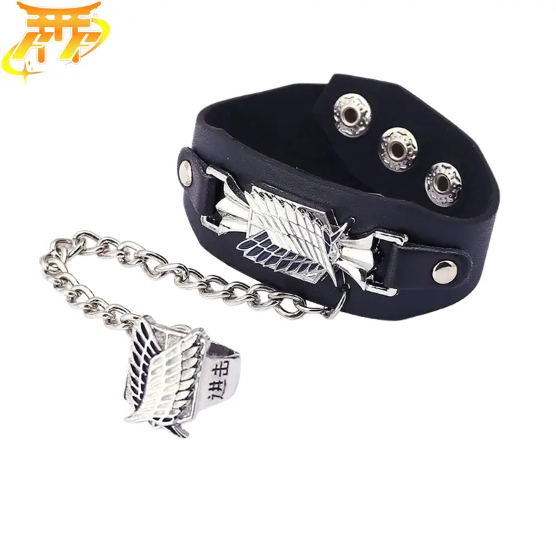 Bracelet + Ring "Scout Regiment" - Attack on Titan