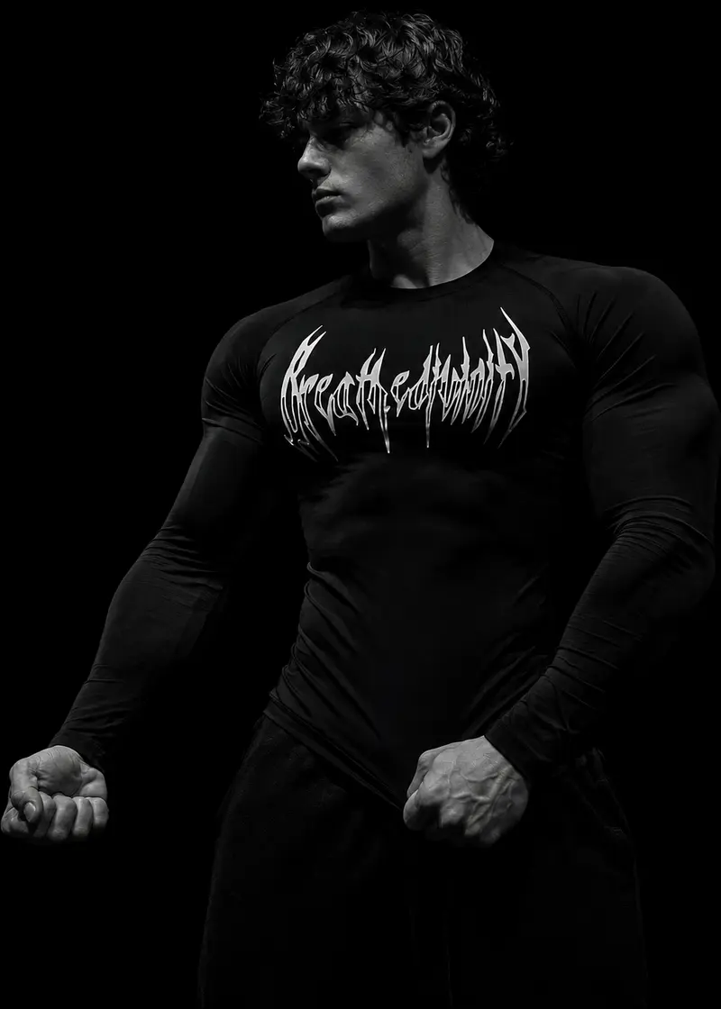 Breathedivinity manches longues Compression Shirt
