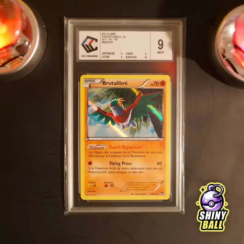 Brutalibré HOLO 63/111 - XY Poings Furieux - CCC GRADDING 9 (MINT) (FR)