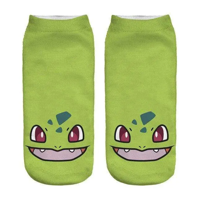 Bulbasaur Pokémon Socks
