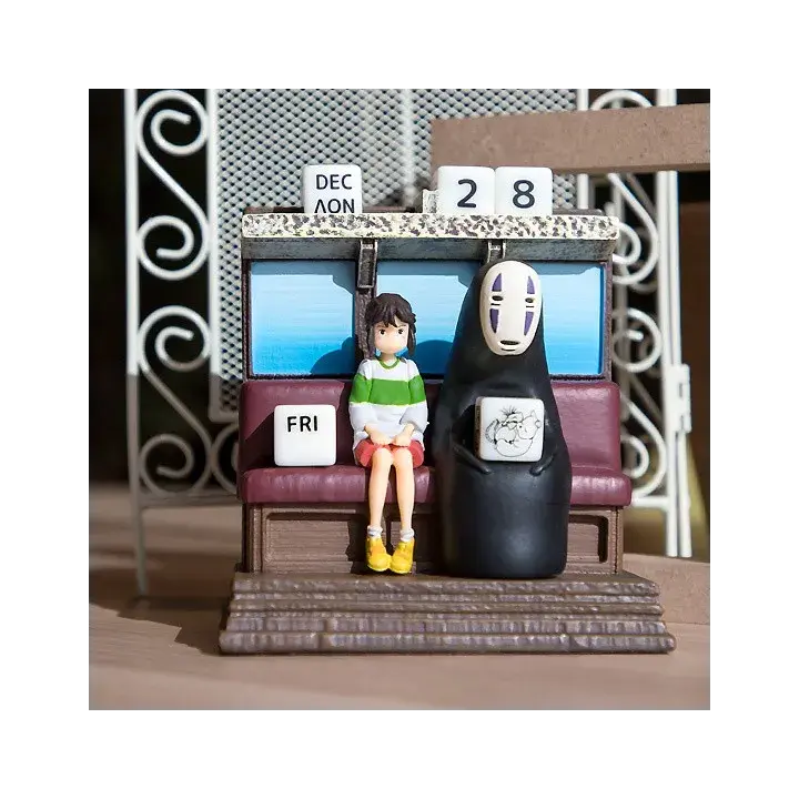 Calendrier Perpétuel Train Unabara - Le Voyage de Chihiro