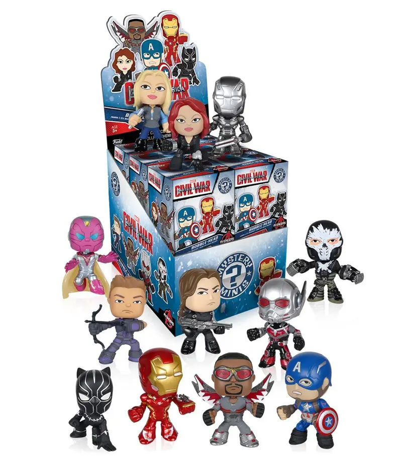 Captain America Civil War - Funko Mystery Minis