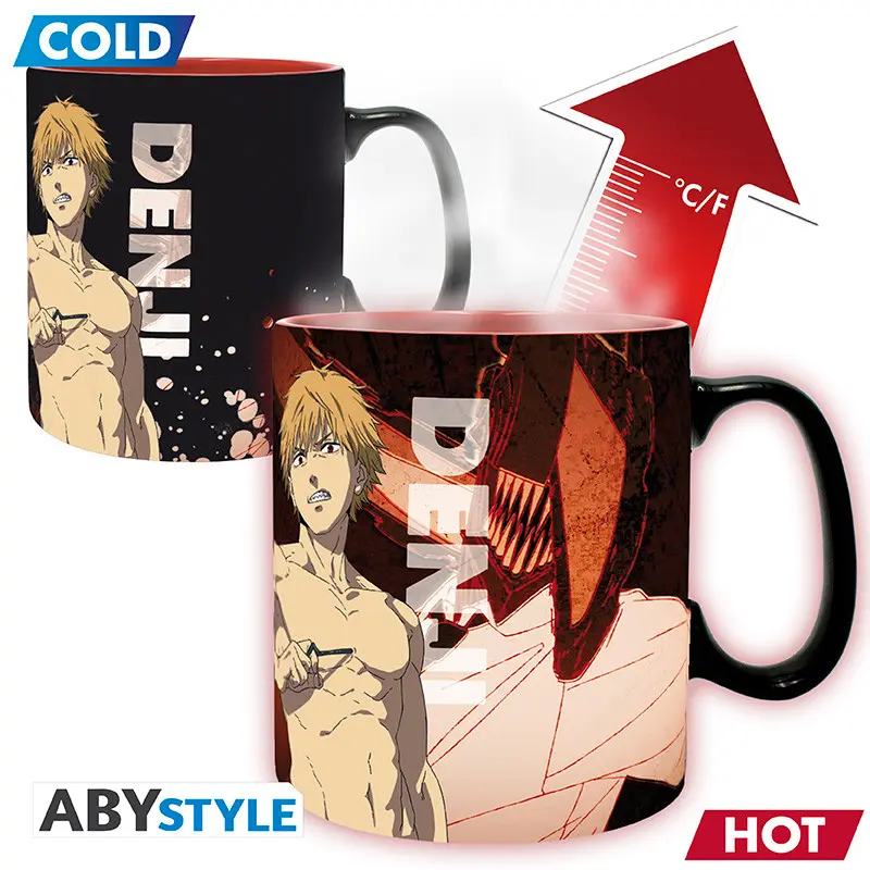 Chainsaw Man Mug Heat Change - 460ml - Denji & Aki