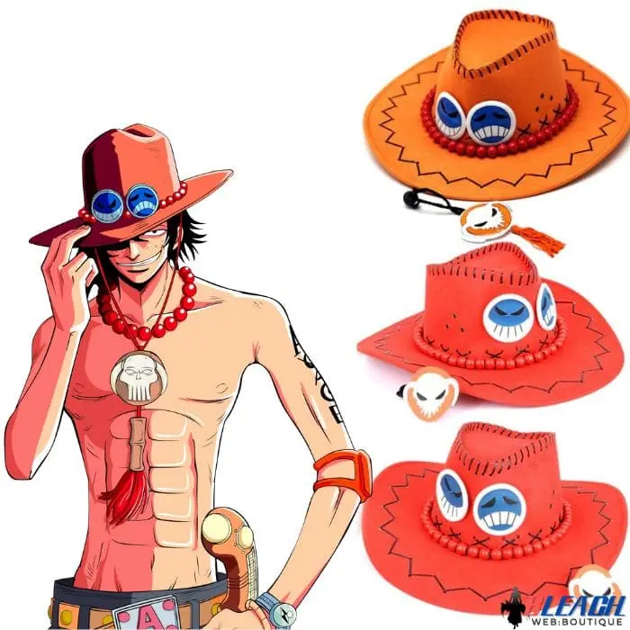 Chapeau One Piece Portgas D Ace