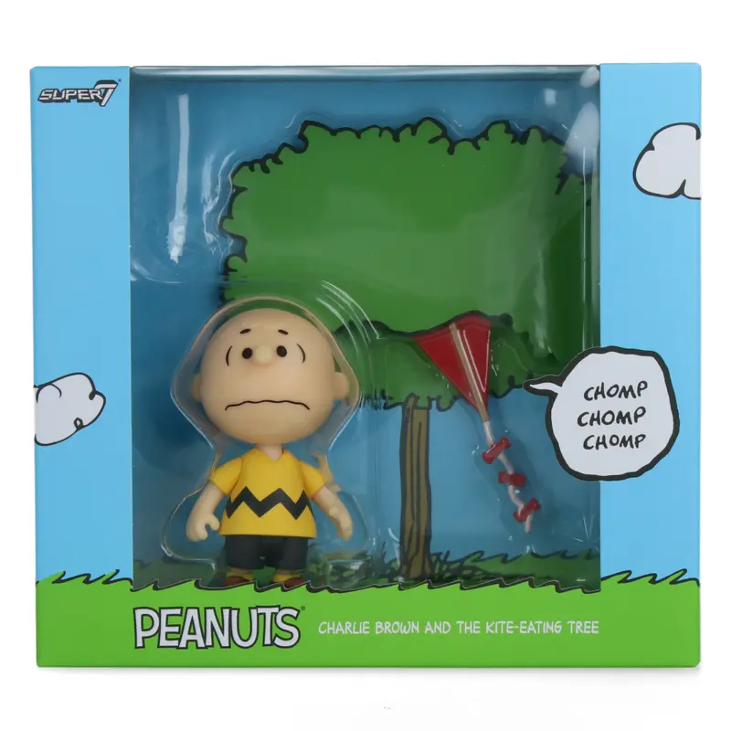 Charlie Brown and the Kite-Eating Tree - Peanuts ReAction Figure (Diorama Box)
