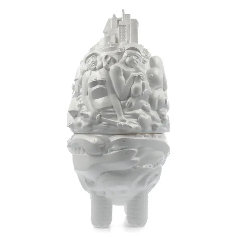 City Monster Toybox - Glossy White Edition