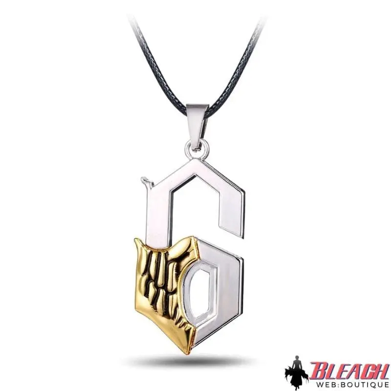 Collier en Zinc Bleach Motif Espada sexta Grimmjow Jaggerjack