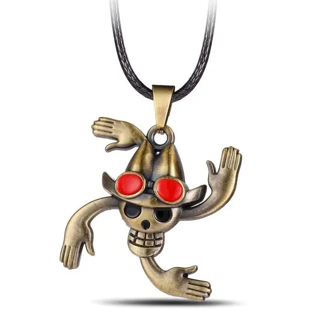 Collier One Piece Nico Robin Jolly Roger