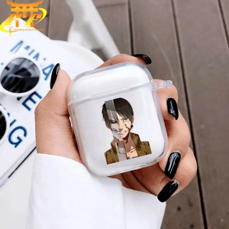Coque Airpods Eren- Attaque des Titans