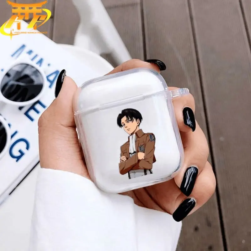 Coque Airpods Levi - Attaque des Titans