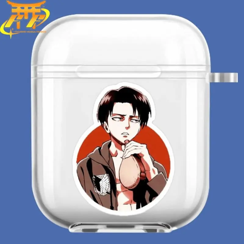 Coque Airpods Livaï - Attaque des titans