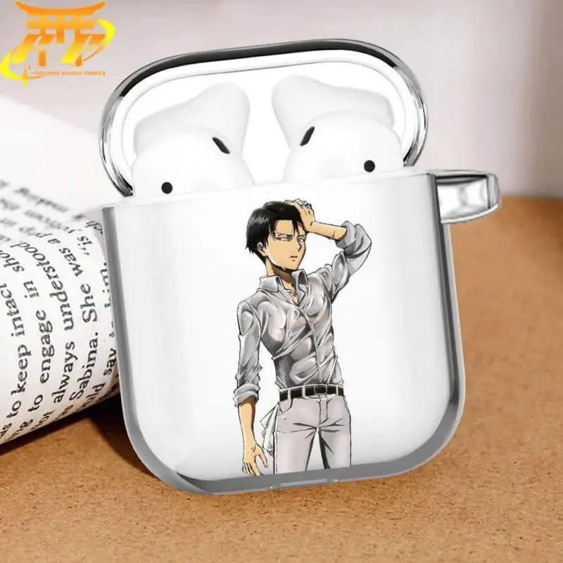 Coque Airpods Rivaille- Attaque des Titans