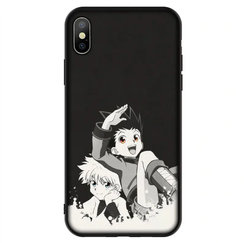 Coque HxH iPhone <br /> Noir & Blanc